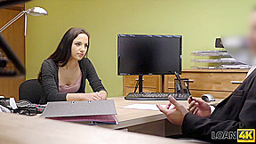LOAN4K Young chick needs money badly so why satisfies loan agent