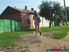 Lacy panty up petticoat movie