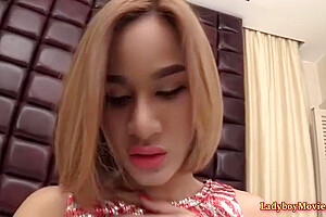 Ladyboy Benty Gets Fucked Bareback And Blows The Dick