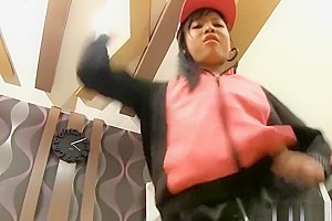 Ladyboy teen 18+ cutie from Thailand dancing and masturbating