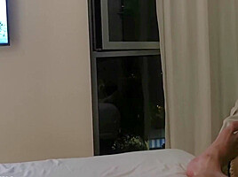 Lara Lee And Emilio Ardana - Horny Brunette Deepthroats Me And Rimming Before Riding My Cock 10 Min