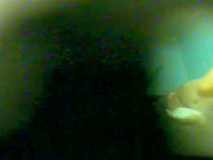 Lass With Big Bush Below Hidden Shower