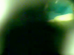 Lass With Big Bush Below Hidden Shower