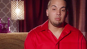 Latin couple has hot sex in the shower before heading to the red room