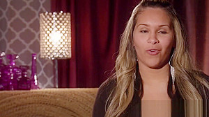 Latin couple has hot sex in the shower before heading to the red room