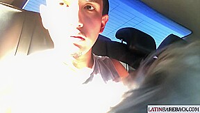 Latin teen 18+ sucks and rides unsaddled bf until shooting cum