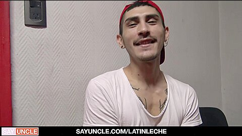 LatinLeche - Horny Guys Fuck Cute Latino In The Bathroom