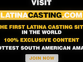 Latina Casting - Tightest EVER 18yo Bubble Butt Railed and Jizzed