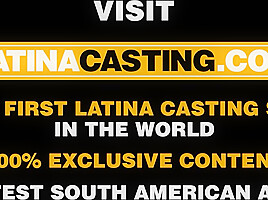 Latina Casting - 18 Year Old Wannabe Lingerie Model Tricked Into Fucking