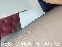 Latina Scarlett Gets Big Cock And Dildo Dipped In Butthole