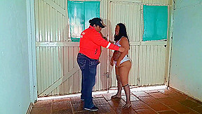 Latina Slut Fucking With The Unknown Delivery Guy From Rappi Colombia (facial Cumshot)