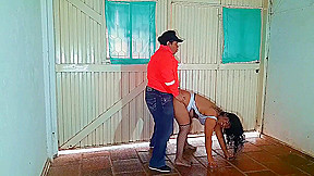 Latina Slut Fucking With The Unknown Delivery Guy From Rappi Colombia (facial Cumshot)