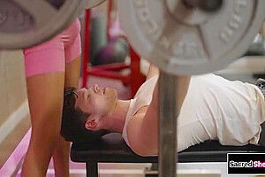 Latina Tgirl Gets Rimmed And Barebacked At A Gym With Lola Morena
