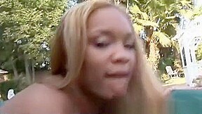 Leilani Lovitt - Sultry Ebony Outdoor Sex With A Gigantic Black Penis