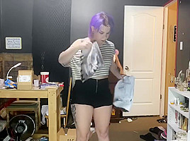 Lingerie Try On Haul - Ashkitty Strips