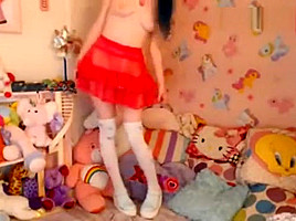 Little plays on cam for Step daddy