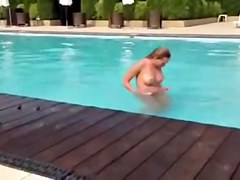 Lost her top 