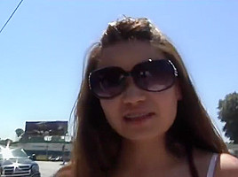 Lovely Honey Picks Up Pimp Step daddy For Sex