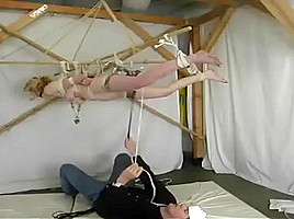 Lovely Kristina Rose having a real BDSM experience