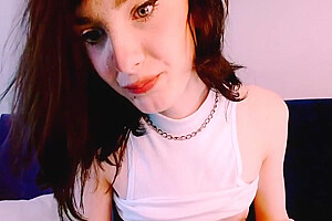 Lovely, Skinny Alice Cums Again