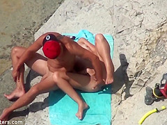 Lovemaking Games On The Beach - Public Sex