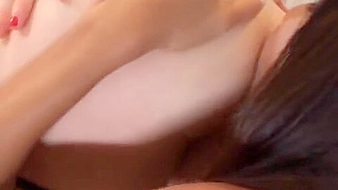 Lucky Guy Fills Up The Pussies On Two Gorgeous Sluts Blonde And Asian