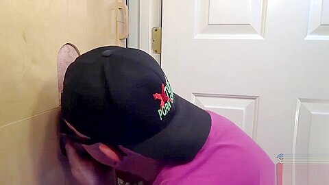 Lunch Break Gloryhole Gusher scene 2