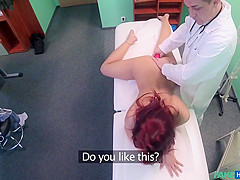 Lusty Slut Gets Her Horny Pussy And Asshole Inspected