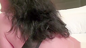 Lyna the cougar likes to have two cocks for her