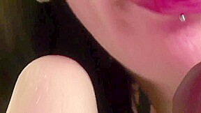 Lyna the cougar likes to have two cocks for her