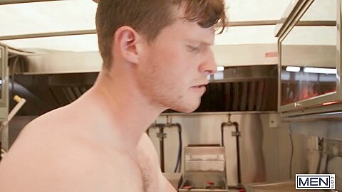MEN - Finn Harding Invites Chris Cool Inside The Food Truck So They Can Work And Play At The Same Time