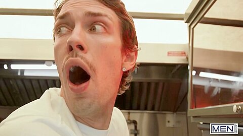 MEN - Finn Harding Invites Chris Cool Inside The Food Truck So They Can Work And Play At The Same Time