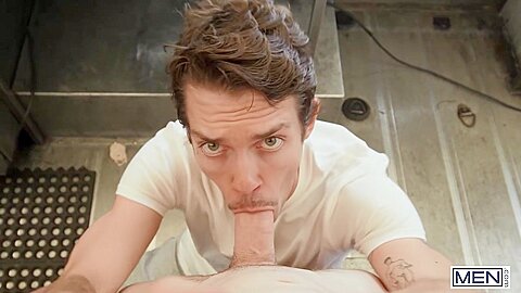 MEN - Finn Harding Invites Chris Cool Inside The Food Truck So They Can Work And Play At The Same Time