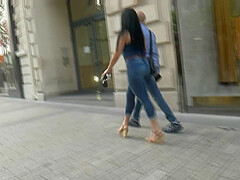 MILF, Big Booty In High Heels Wedges