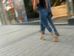 MILF, Big Booty In High Heels Wedges