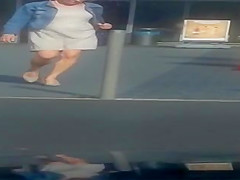 MILF with amazing hot legs
