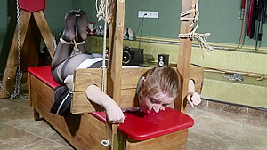 Maid Nylon Tickled Tortured