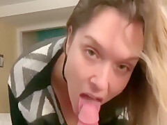 Making Step daddy Cum In My Mouth 4 Min