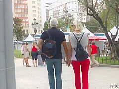 Masked Babe Pounded In Public - Pamela Sanchez