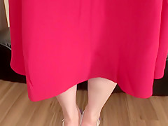 Masochist woman who looks timid but is actually a compliant