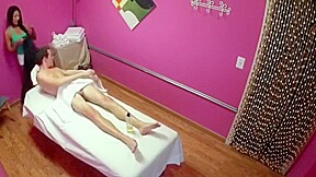 Massage therapist happy endings