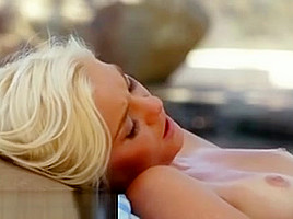 Masseuse Licks Babe Outdoors