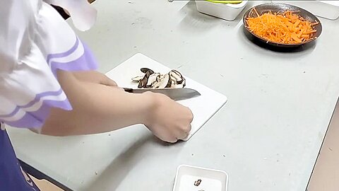 Masturbate And Orgasm With Carrots Then Cook And Eat Them Cosplay Genshin Impact