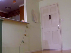 Masturbating in front of the delivery pizza guy (2)