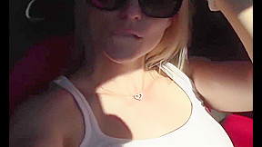 Masturbating in the car