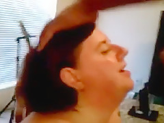 Mature BBW Cock Sucker