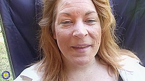 Mature Watcher Sucking A Black Cock In A Park