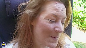 Mature Watcher Sucking A Black Cock In A Park