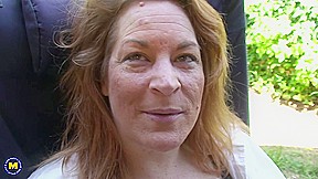 Mature Watcher Sucking A Black Cock In A Park