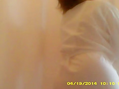 Mature girlfriend leaves the shower x 3